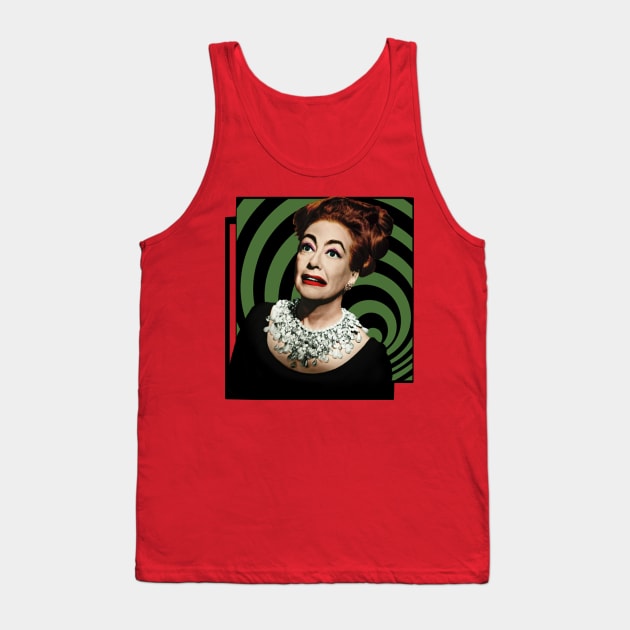 Joan Crawford Tank Top by Indecent Designs